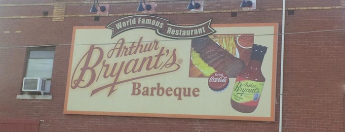 Arthur Bryant's Barbeque is one of Paris of the Plains.