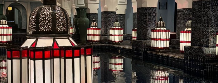 Spa at La Mamounia is one of Africa.