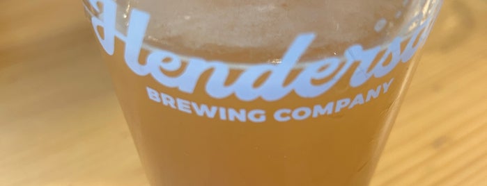 Henderson Brewing is one of Great Breweries (mainly microbreweries).