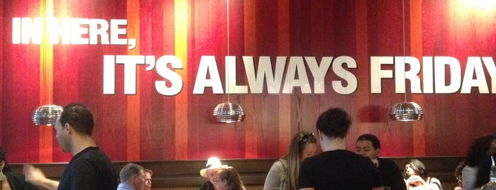 TGI Fridays is one of Fav Food joints.