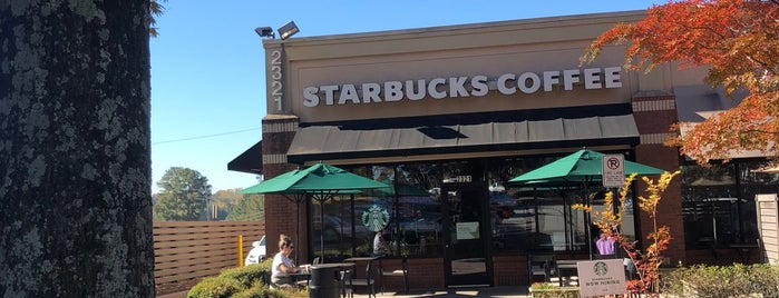 Starbucks is one of Atlanta hot spots.