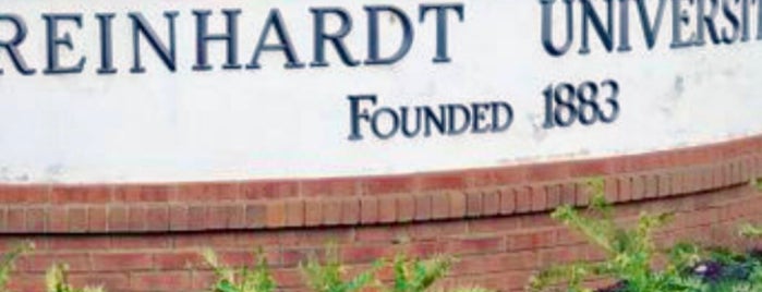 Reinhardt University is one of canton, GA.