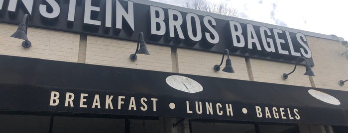 Einstein Bros Bagels is one of Atlanta Bagel shops.