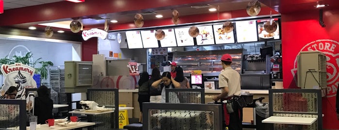 KFC is one of Orte, die Shank gefallen.