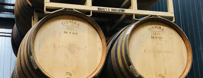Kosta Browne Winery is one of Tempat yang Disukai Amy.