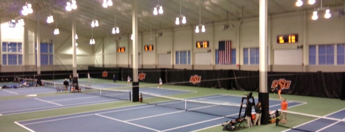 Greenwood Tennis Center is one of Home of the Cowboys and Cowgirls.