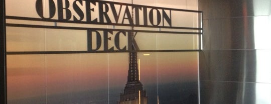 86th Floor Observation Deck is one of NYC +.