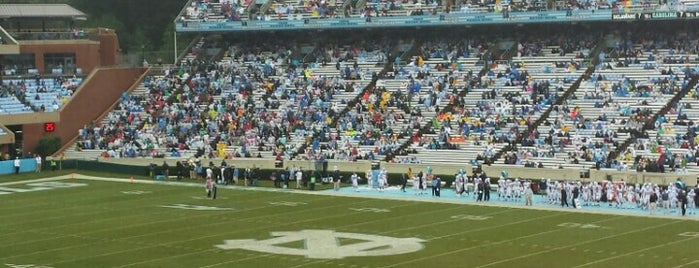 Kenan Memorial Stadium is one of Stadiums visited.