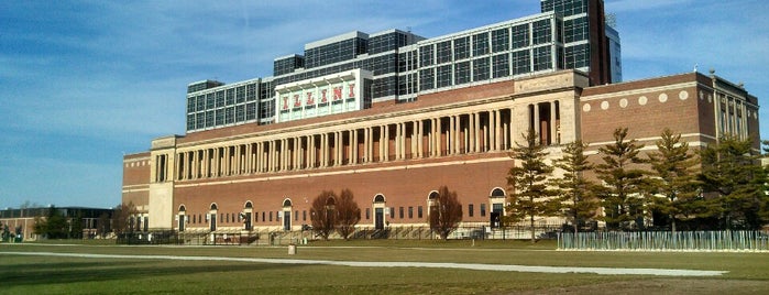 Memorial Stadium is one of Spots to see at Illinois.