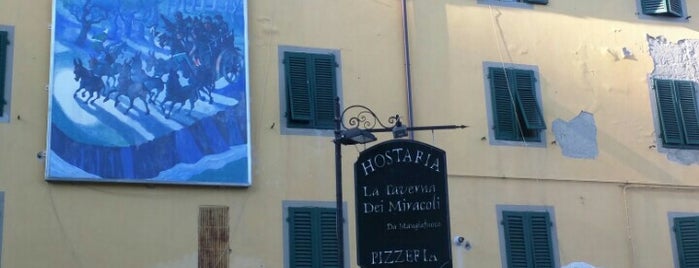 LA TAVERNA DEI MIRACOLI DA MANGIAFUOCO is one of Kimmieさんの保存済みスポット.