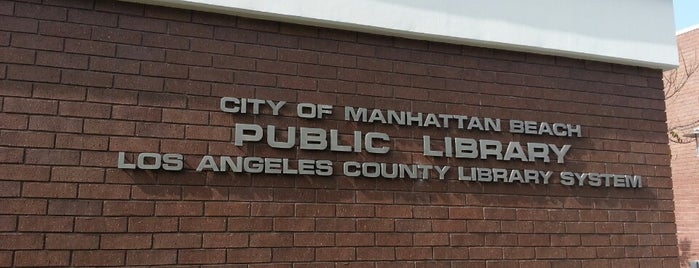 County of Los Angeles Public Library - Manhattan Beach is one of Public Libraries in Los Angeles County.