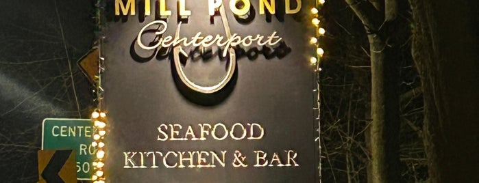 Mill Pond House Restaurant is one of Restuarents.