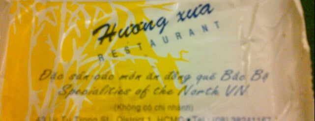 Huong Xua is one of HCM.