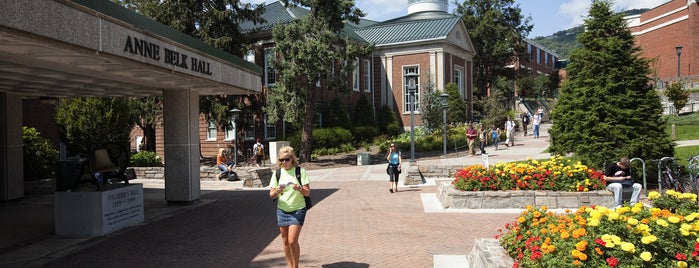 Anne Belk Hall is one of Appalachian State University Campus Tour.