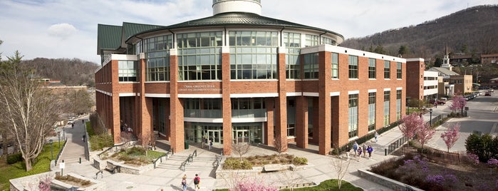 Belk Library and Information Commons is one of Appalachian State University Campus Tour.