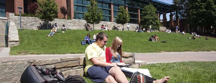 Sanford Mall is one of Appalachian State University Campus Tour.