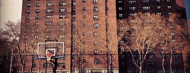 Rucker Park Basketball Courts is one of NYC.