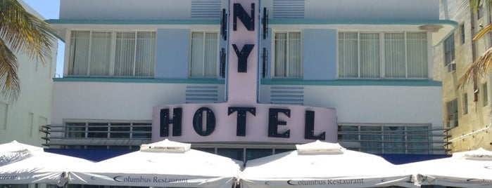 Colony Hotel is one of South Beach Food Tour.