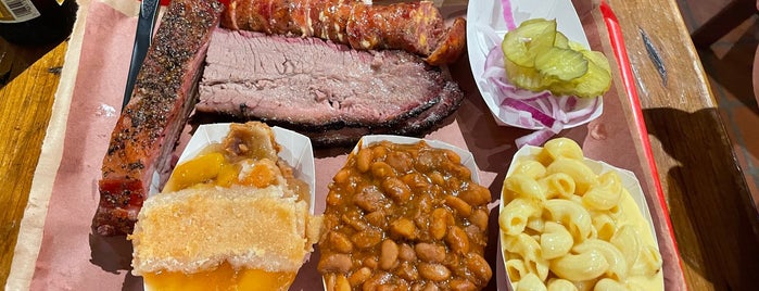 Terry Black's BBQ is one of BBQ joints.