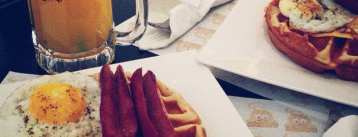 Waffle's is one of Riyadh.
