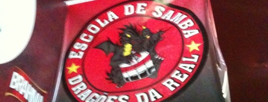 Quadra da Escola de Samba Dragões da Real is one of Escolas de Samba de São Paulo [GRUPO ESPECIAL].