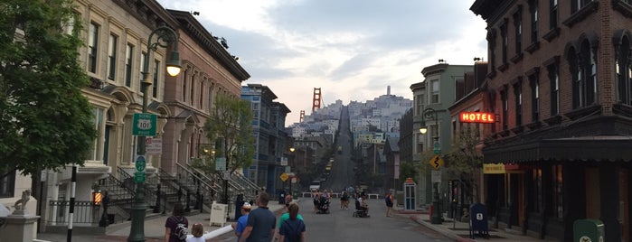 San Francisco, Streets of America is one of Disney Hollywood Studios.