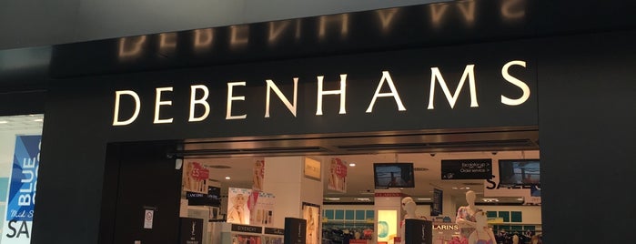 Debenhams is one of Fave shops.