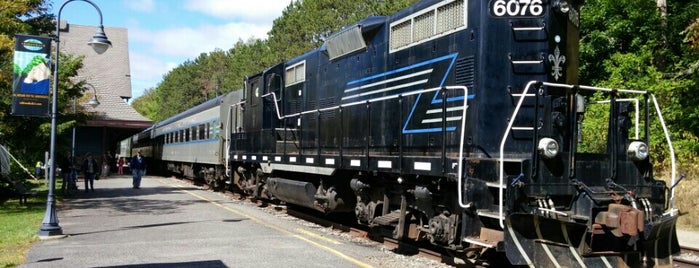Adirondack Scenic Railroad is one of Lake George.