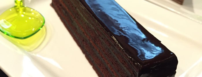 Awfully Chocolate is one of The 15 Best Places for Chocolate Cake in Singapore.