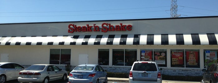 Steak 'n Shake is one of Tempat yang Disukai Jim.