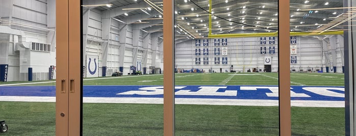 Colts Complex, Indiana Farm Bureau Football Center is one of To SU.