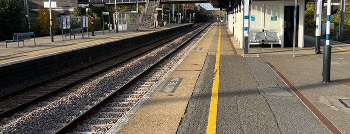 Biggleswade Railway Station (BIW) is one of On the move - railway stations.