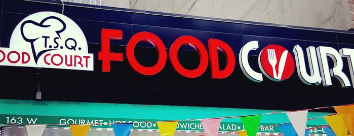 TSQ Food Court is one of NY.