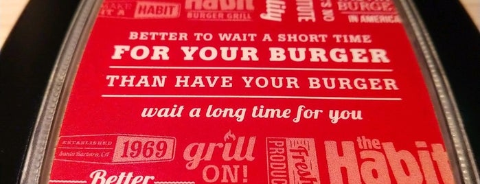 The Habit Burger Grill is one of Beau’s Liked Places.
