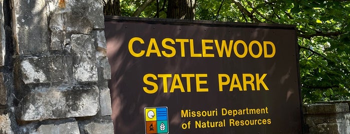 Castlewood State Park is one of Сент-Луис.