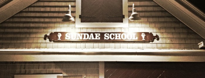 Sundae School is one of Cape Cod.