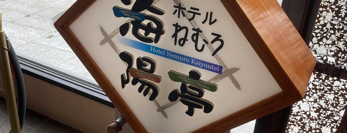 Hotel Nemuro Kaiyoutei is one of 北海道.
