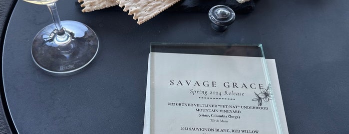 Savage Grace Winery is one of Portland with 🧸. 420.