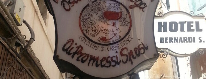 La Bottega Ai Promessi Sposi is one of Venice.