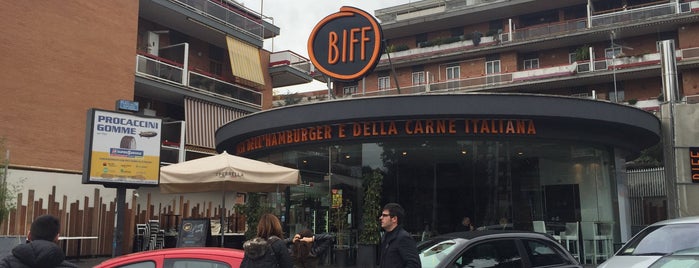 Biff is one of paninari e street food a Roma.