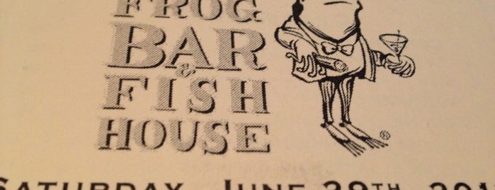 Hugo's Frog Bar & Fish House is one of Road tripping with @sophiesgrammy.