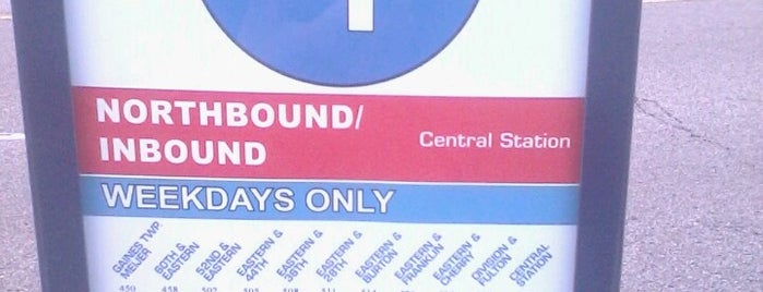 Route 4 - Eastern & 36 is one of Rapid Stops 2 Fix Later.