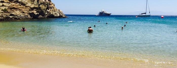 Super Paradise is one of Swim and See in Mykonos.