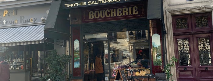 Boucherie Sautereau is one of Château Rouge.