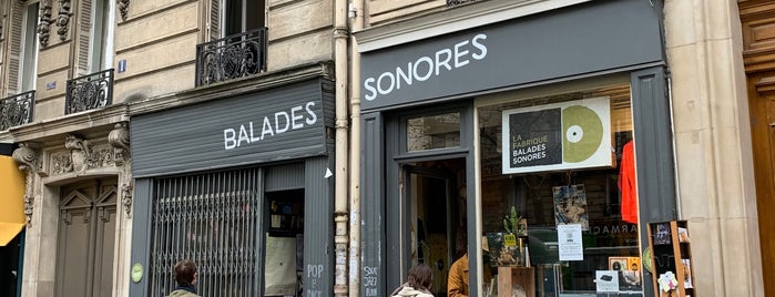 La Fabrique Balades Sonores is one of vinyles shops.
