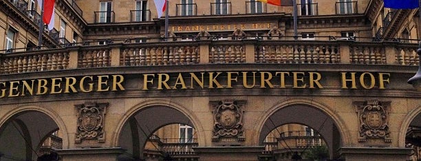Steigenberger Frankfurter Hof is one of Tempat yang Disukai Mujdat.