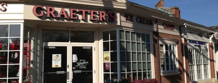 Graeter's Ice Cream is one of สถานที่ที่ Allan ถูกใจ.