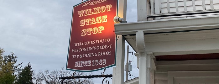 Wilmot Stage Stop is one of Top picks for American Restaurants.