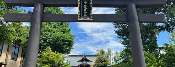 鷺宮八幡神社 is one of 自転車でお詣り.