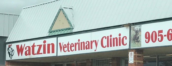 Watzin's Vetrinary Clinic is one of Veterinary Clinics Across Eastern Canada.